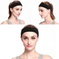 thumbnail image 3 of ZHAOCHENG piezas de diadema deportiva para hombres y mujeres, banda elástica antideslizante que absorbe el sudor para deportes, 3 of 4