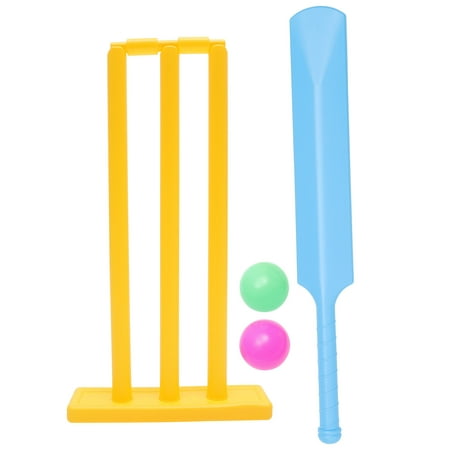 

1 Set of 4pcs Kids Cricket Set Backyard Creative Sports Game Interactive Board Game Cricket Play Toys for Indoor Outdoor Play （Random Color)