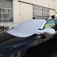 thumbnail image 4 of Riwesomey Cubierta de nieve para coche, Protector de parabrisas delantero impermeable de verano, cubiertas parasol, viseras universales para automóviles, Ventana automotriz Riwesomey VI017426-00, 4 of 6