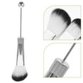 thumbnail image 3 of BESTYASH 1Set Soft Bristle Silver Makeup Brush Set Compact Cosmetics Brushes for Daily Use, 3 of 8