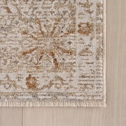nuLOOM Inessa Traditional Abstract Area Rug, 4' x 6', Beige