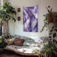 thumbnail image 3 of SEANATIVE Purple Marble Tapestry for Bedroom Easy to Hang Tapestry Wall Hanging for Living Room Compact Tapestry for Home Decor Mini Tapestry for Seasonal Decor 36H*24W, 3 of 6