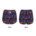 thumbnail image 6 of Goofa Indian Mandalas Dragonfly Printed Women 2 in 1 Running Shorts,Quick Dry Athletic Workout Shorts,High Waisted Athletic Shorts with Liner Pockets-Medium, 6 of 9