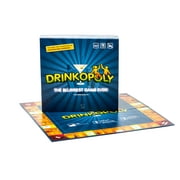 Drinkopoly, Fun Drinking Games for Adults 21+, Includes 1 Game Board, Plastic Tokens, Cards, And Dice by What Do You Meme?