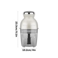 thumbnail image 3 of Vwrxbz Multifunctional Food Processor Electric Meat Grinder Vegetable Chopper Juicer Ice Crusher Kitchen Machine 300W, 3 of 7