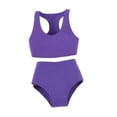 thumbnail image 2 of Milaget 1/12 Scale Sports Vest Shorts Set Props Mini Clothing for 6'' Action Figures Light Violet, 2 of 9