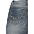 thumbnail image 3 of CULTURA AZURE  Toddler Boy's Saddle Stitch Stretch Jeans, Lt Blue, 2T, 3 of 4