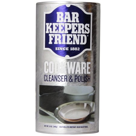 Bar Keepers Friend COOKWARE Cleanser and Polish Powder 12 Ounce Each Can 2 Pack