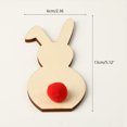 thumbnail image 4 of Wosthever 5 piezas de de conejo, decoraciones de Pascua, manualidades para álbum de recortes, regalos de aniversario, accesorios de Decoración del hogar JM01172, 4 of 6