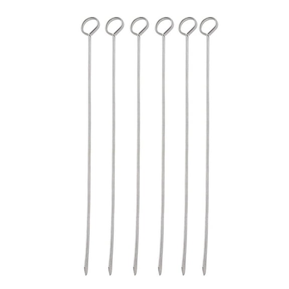 Heavy 16 inch Metal SKEWERS : 6CT