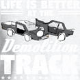 thumbnail image 3 of CafePress - Demo Derby Life Is Better At Demolition Sweatshirt - Crew Neck Sweatshirt, 3 of 4