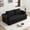Black, variant on 78" Convertible Sofa Bed, Folding Sleeper Sofa Couch Bed with Fixed-Shape Frame, Fold Out Sleeper Loveseat, Corduroy Boneless Futon Bed, No Assembly Required for Living Room & Bedroom, Green