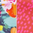 thumbnail image 2 of RITZ Meadows & Dots Microfiber Dish Cloth Set, 6-Piece, Watercolor Floral & Abstract Pattern, 12" x 12", 80% Recycled, 2 of 6