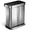 Black Plastic Lid, variant on simplehuman 58 Liter / 15.3 Gallon Rectangular Dual Compartment Recycling Step, Brushed Stainless Steel with Soft-Close Plastic Lid Kitchen Trash Can