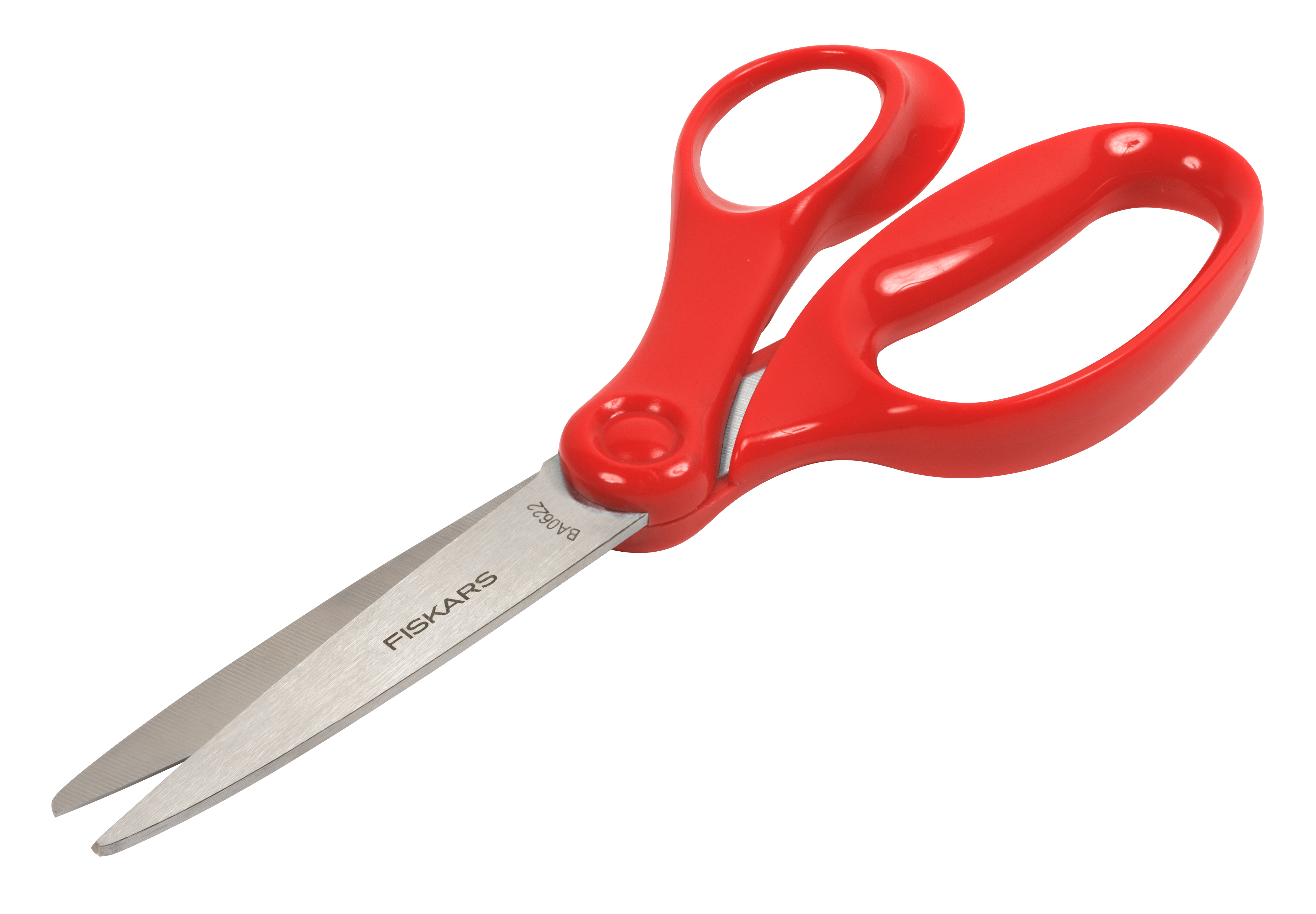 Fiskars Tijeras para Estudiantes, 7", Punta, Útiles Escolares para Niños Mayores de 12, Rojo 6