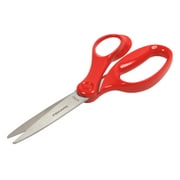 Fiskars Student Scissors, 7, Pointed, School Supplies for Kids 12 & Older, Red