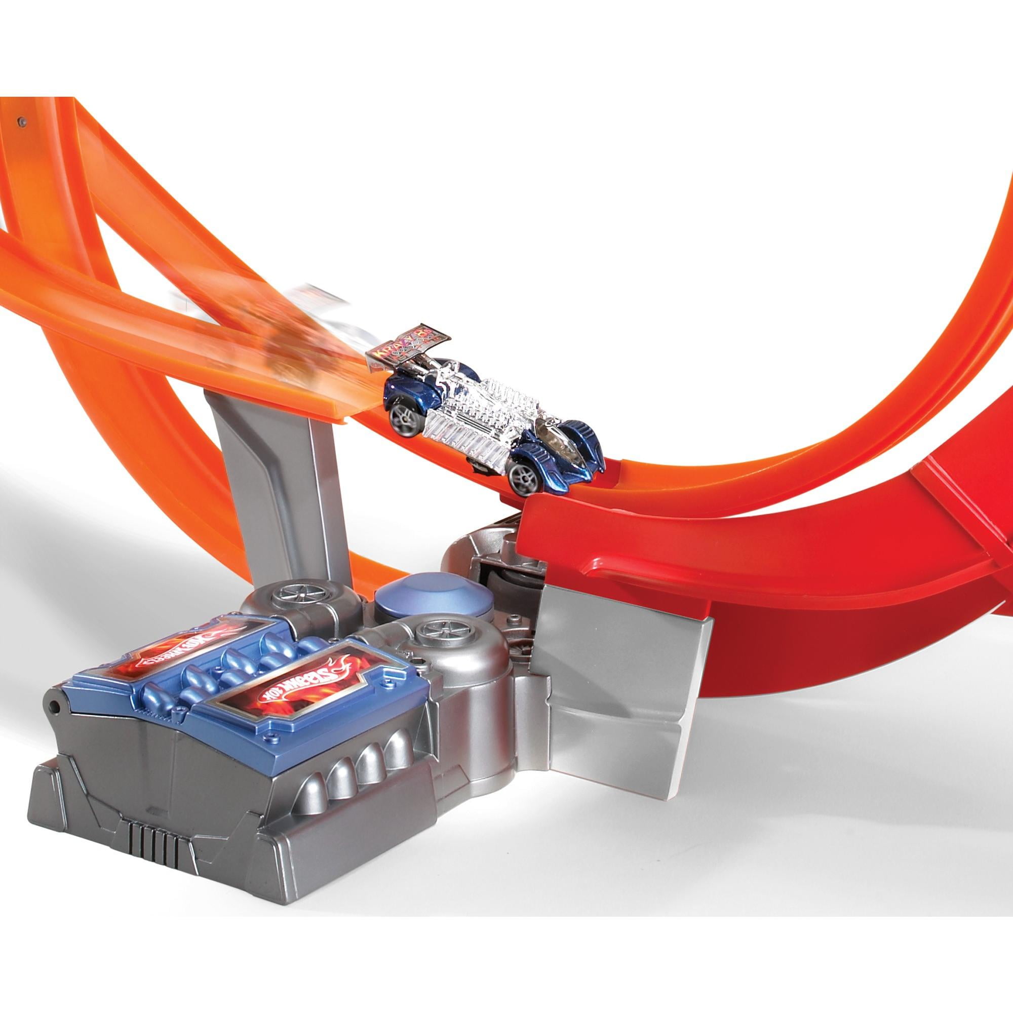 hot wheels motorized loop and jump