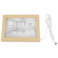 thumbnail image 1 of LED Illuminated Painting Light Photo Frame, Decorative 3 Lighting Modes Light Painting Innovative  for Indoor L, 1 of 7