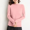 thumbnail image 7 of Neewe Women's Sweaters Long Sleeve Soft Lightweight Basic Knitted Pullover Sweater, 7 of 7