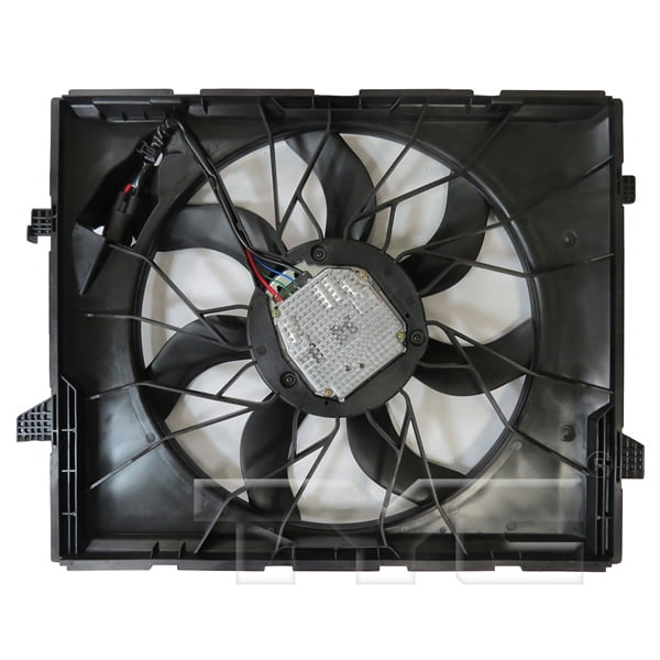 TYC 624540 Dual Radiator And Condenser Fan Assembly Fits select: 2014-2018,2020 JEEP GRAND CHEROKEE