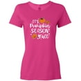 thumbnail image 3 of Inktastic Thanksgiving It's Pumpkin Season Y'all with Fall Leaves Women's T-Shirt, 3 of 5