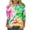 Multicolor Plus Size Blouse for Women_x, variant on CYMMPU Tunic Tops 3/4 Sleeve Blouses for Women Dressy Casual Spring Tops Loose Fit Round Neck Flower Printed Summer Trendy Shirts Lightweight Basic Tees Multicolor S