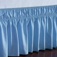 thumbnail image 3 of MesaSe Ruffled Grey King Size Bed Skirt  Dust Ruffle for King Bed with 15” Drop  Soft and Solid Microfiber  Classic Style  California King  Silver Gray Bedskirts, 3 of 8