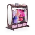 thumbnail image 1 of Dress Up Storage Center - Espresso, 1 of 8