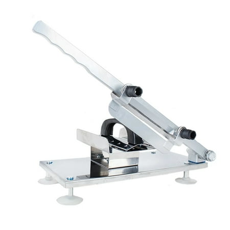 

Household Manual Food Fruit r Lamb Beef r Frozen Meat Cutting Machine Mutton Roll Cutter Adjustable Thickness