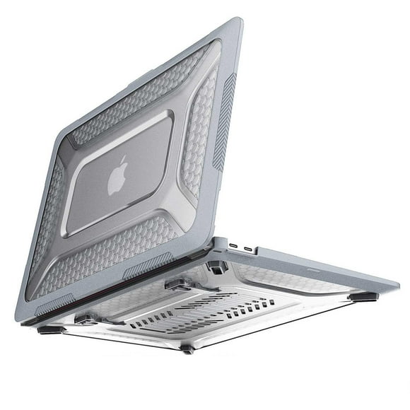 Funda TEKKU HC para MacBook Air 13 Gris A2337 A2179 A1932 uso rudo