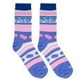 thumbnail image 6 of Cool Socks, Pez Candy, Stripes, Mens Womens Crew, Funny Graphic Print, Large, 6 of 6
