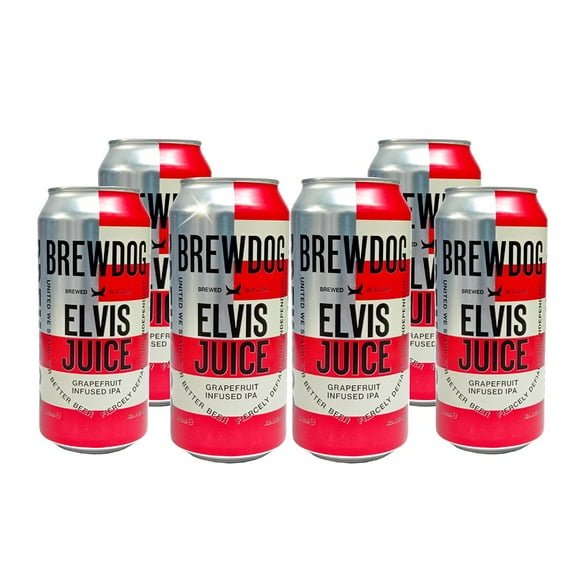 Six Pack Brewdog Elvis Juice Grapefruit Infused Ipa 440ml Brewdog American Ipa