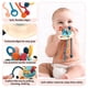 thumbnail image 4 of Juguetes Montessori para bebé de 6 a 12 meses cuerda de tracción de silicona sensorial juguete de actividad de dentición desarrollo de niños pequeños regalo educativo, 4 of 5