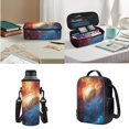 thumbnail image 3 of Garronmavis Flaming Baseball School Backpack and Lunch Bag with Pencil Case for Girls 10-12 Water Bottle Holder Middle School Bag Boys 17 Inch Bookbags with Lunchbox Kids Backpacks Sets, 3 of 7
