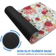thumbnail image 6 of Long Mouse Pads for Desk,Pioneer Flower Floral Print Pattern Desk Mats on Top Of Desks, Desk Mouse Pad Extra Large with 3mm Non-Slip Base and Stitched Edge for Gaming,Office,Work,Home 31.5"x11.8", 6 of 6