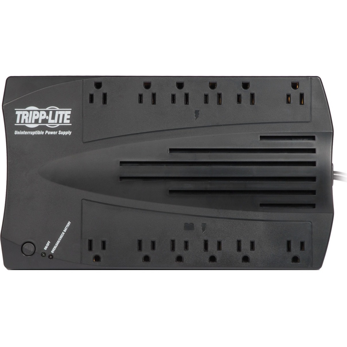 Tripp Lite by Eaton UPS 750VA 450W Desktop Battery Back Up AVR Compact 120V USB RJ11 TAA - image 4 of 9