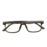 1 Pack Unisex Square Frame Blue Light Blocking Computer Reading Glasses Readers for Men Women +1.00