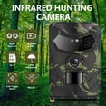 thumbnail image 3 of Teblint Trail Camera, 20MP 1080P Game Camera Hunting Camera with Night Vision Waterproof IP56 Motion Activated, 120° Wide Angle Lens Wildlife Scouting Deer Hunting Cam for Trail Monitoring, 3 of 11
