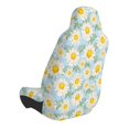 thumbnail image 2 of Fotbe Daisies Flowers Funda para Asiento de Auto con Estampado – Impermeable y Antisudor – Ajuste Universal, Lavable a Máquina, Antideslizante (1 Pieza), 2 of 5