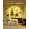 thumbnail image 3 of Wireless LED Picture Light for Wall Art with Remote, 3 Color Temps, Dimmable, 12000mAh Battery Operated Sconce for Gallery Library Museum Frame Painting Artwork Photo Display, 3 of 9