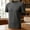 Gray, variant on Dolkfu Minimalist Men'S Dress Shirts Crew Neck Short Sleeve Black Pull-On Tops Athletic Solid Modern T-Shirts Black,Xxl