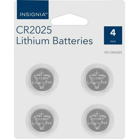 Insignia™ - CR2025 Batteries (4-Pack)