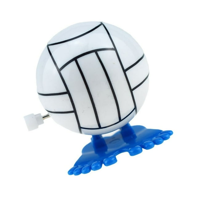 Yuarrent Niños adultos Clockwork voleibol juguetes pequeño juego Prop interactivo Manual saltar pelota juguete descompresión juguetes Ropa Deportiva, Zapatos