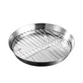 thumbnail image 2 of Juego de bandeja y rejilla para asar, cesta para patatas fritas, rejilla para asar, bandeja para hornear, parrilla para barbacoa, accesorio para freír 24 centímetros, 2 of 8