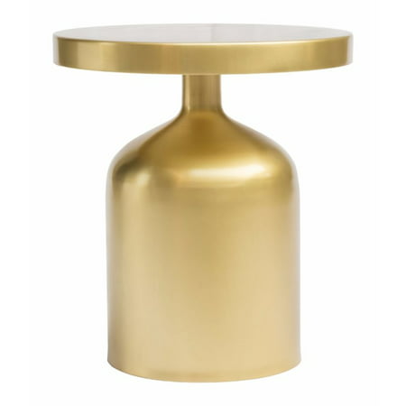 Zuo Kendal Accent Table in Brass