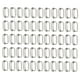 thumbnail image 4 of Hebillas Deslizantes, Deslizadores De Correas Ajustables De Hierro Y Plata, Ajustadores Rectangulares De Metal Para Correas De Sujeción, Correas De Mochila 50 Uds. Yuarrent HA021360-00, 4 of 7