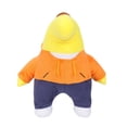 thumbnail image 3 of Nuevo Juguete Peluche Wdftyju La Serie Smiling Friends Mr. Frog Sudadera Con Capucha Amarilla 155 G 28 Cm, 3 of 9