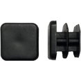 thumbnail image 1 of Protection Force 1/2" 13mm (Pack of 20) Square OD Tubing Plastic Insert Plug, Tubing Post End Cap, Chair Glide, 1 of 1