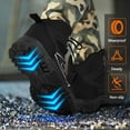 thumbnail image 6 of MeMoride Steel Toe Boots for Men Safety Work Shoes Comfort Mens Industrial Construction Boots, 6 of 7
