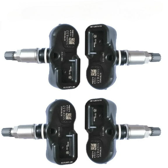 4 Pcs TPMS Tire Pressure Sensor 315MHz 42607-33021, 42607-33011, PMV-107J for Toyota Corolla, RAV4, Yaris, Avalon, Lexus CT200h, RX350, RX450